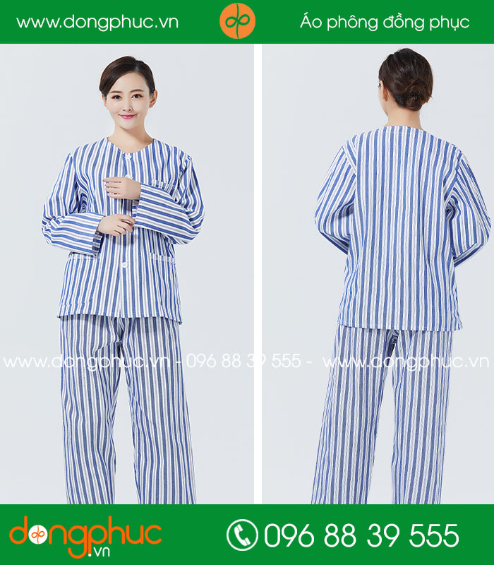 Đồng phục bệnh nhân mẫu ĐPBN 28